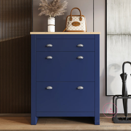 MESAM Shoe Cabinet With Drawer